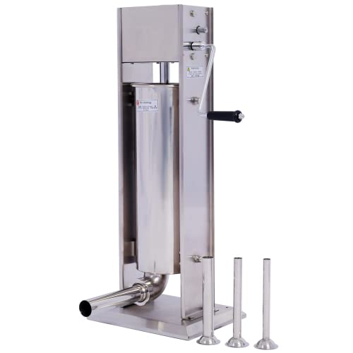 Stainless Steel Vertical Sausage Stuffer 15LB G3809