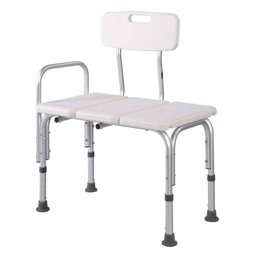Bathtub Transfer Bench Bath Chair with Back R5741