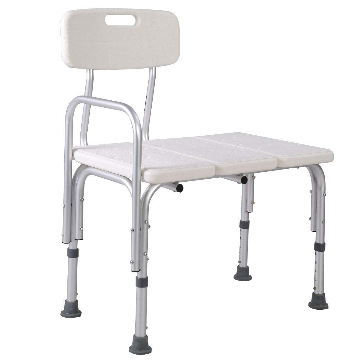 Bathtub Transfer Bench Bath Chair with Back R5741