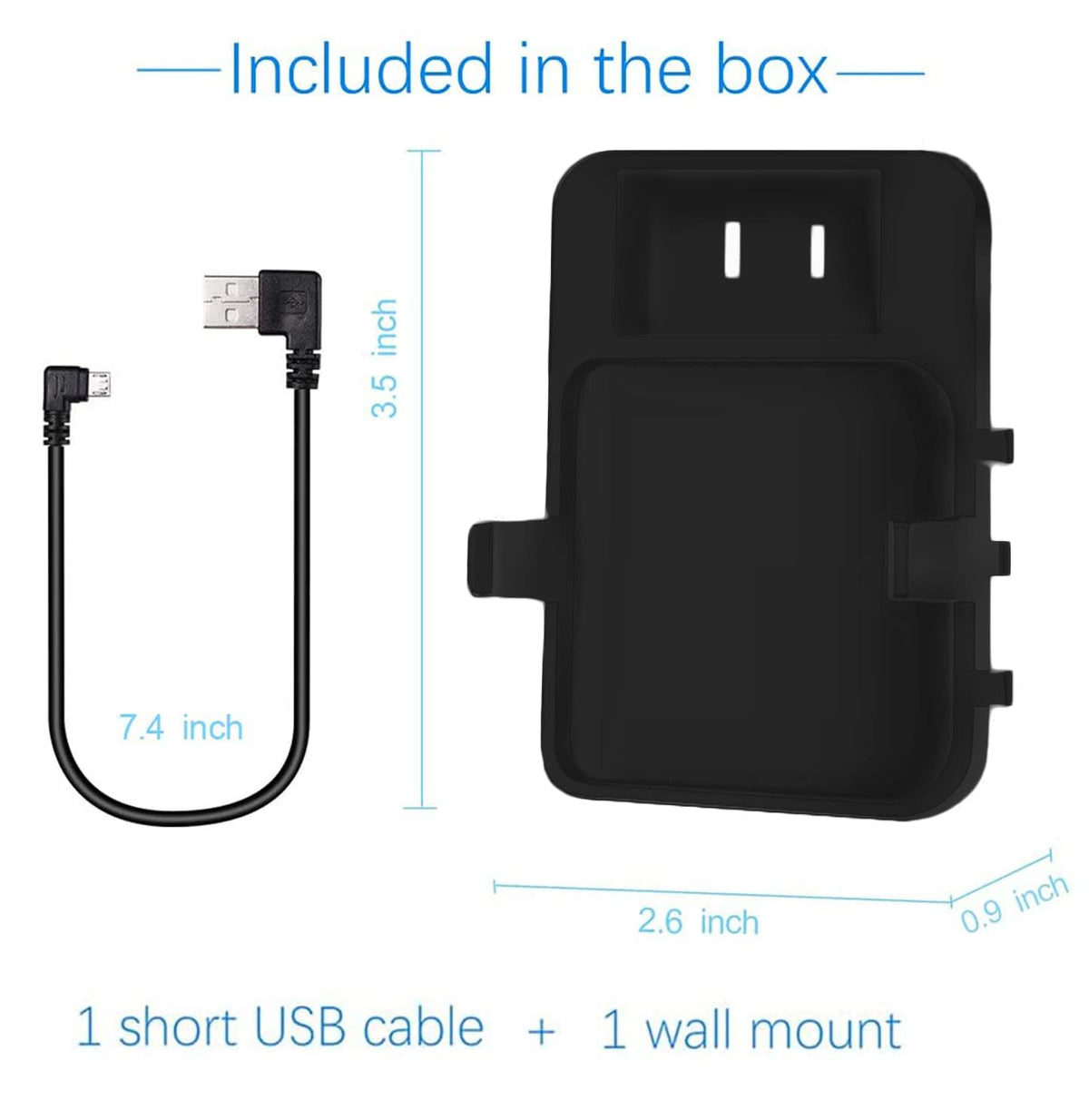 Wall Mount Bracket Holder for Camera (Black) O229481
