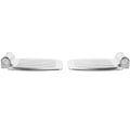 Heavy-Duty Aluminum Alloy Wheelchair Footrest Pair U13917