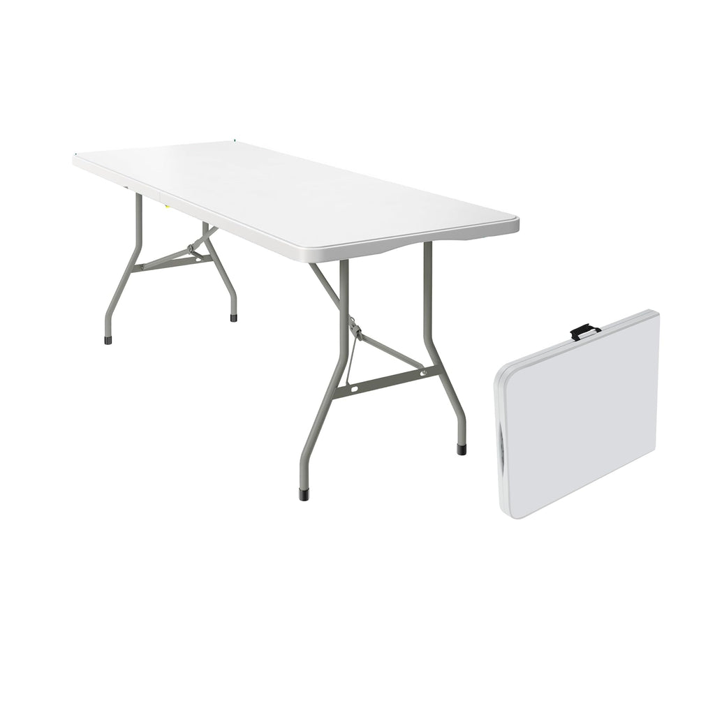 6FT White Folding Table L93735