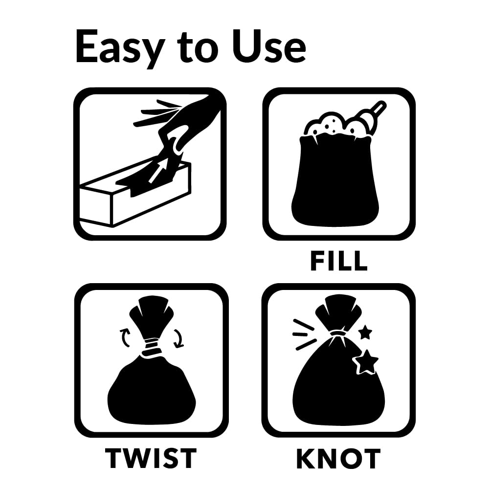 Unscented Cat Waste Disposal Bags 60 Count Pack of 3 H292
