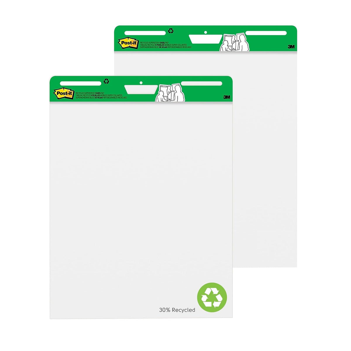 Self-Stick Easel Pad, 30 Sheets, 25-Inch x 30-Inch, White W21821