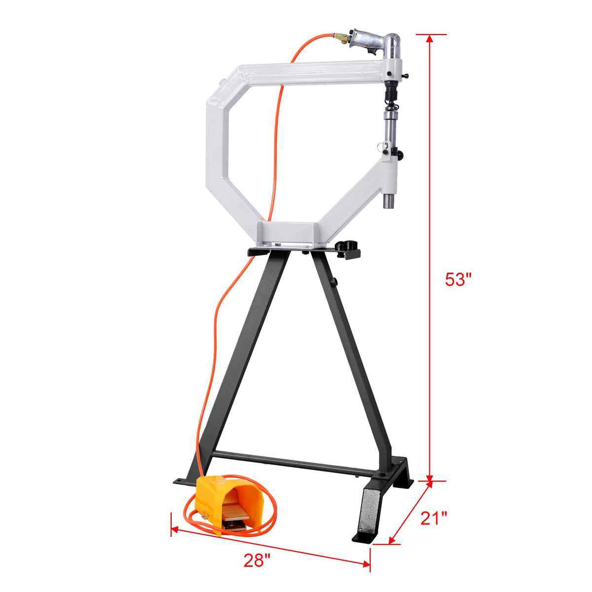 Pneumatic Planishing Hammer with Stand and Foot Pedal U628