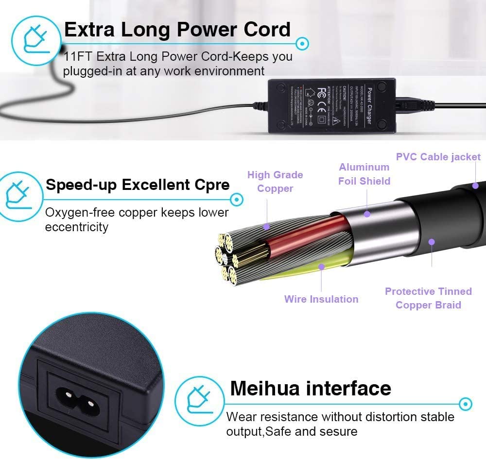 42V Lithium Battery Electric Scooter Charger J67292