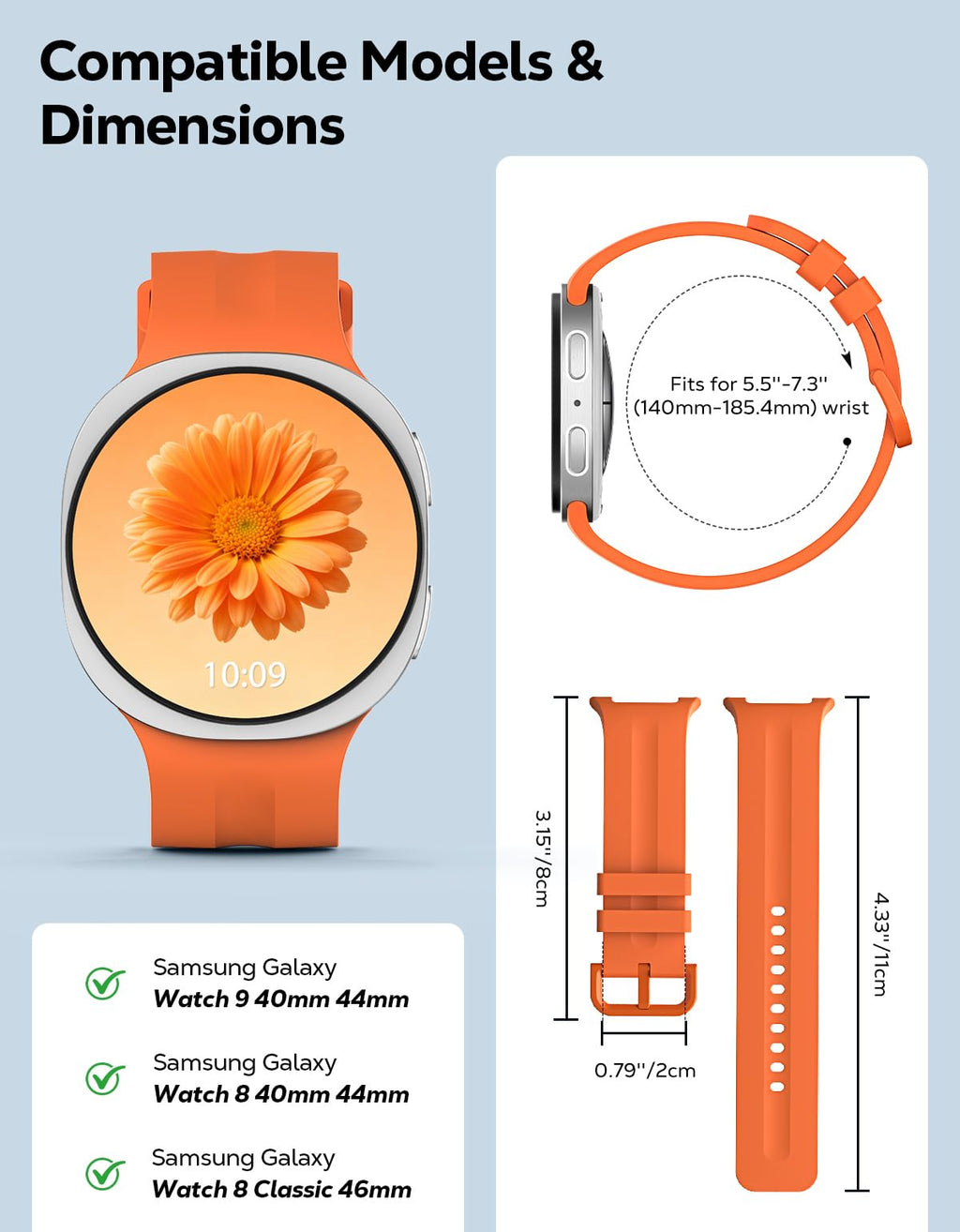 10 Pack Sport Bands E78270