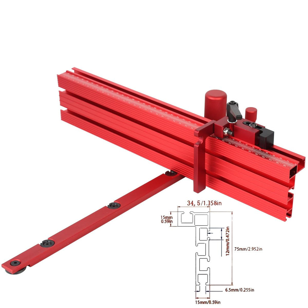 Table Saw Precision Miter System with Miter Fence & Bar I8475