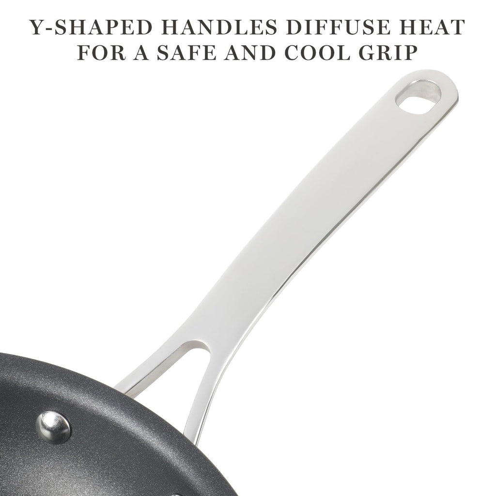 12 Piece Hard Anodized Nonstick Cookware Set H44432