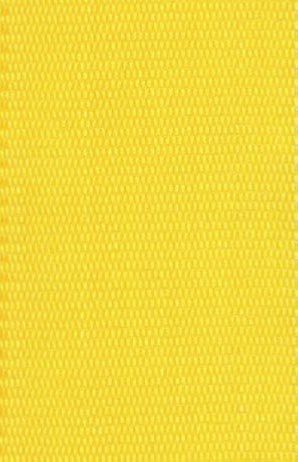 UV-Resistant Polypropylene Lawn Chair Webbing 2 1/4" x 50' Solid Yellow H4260