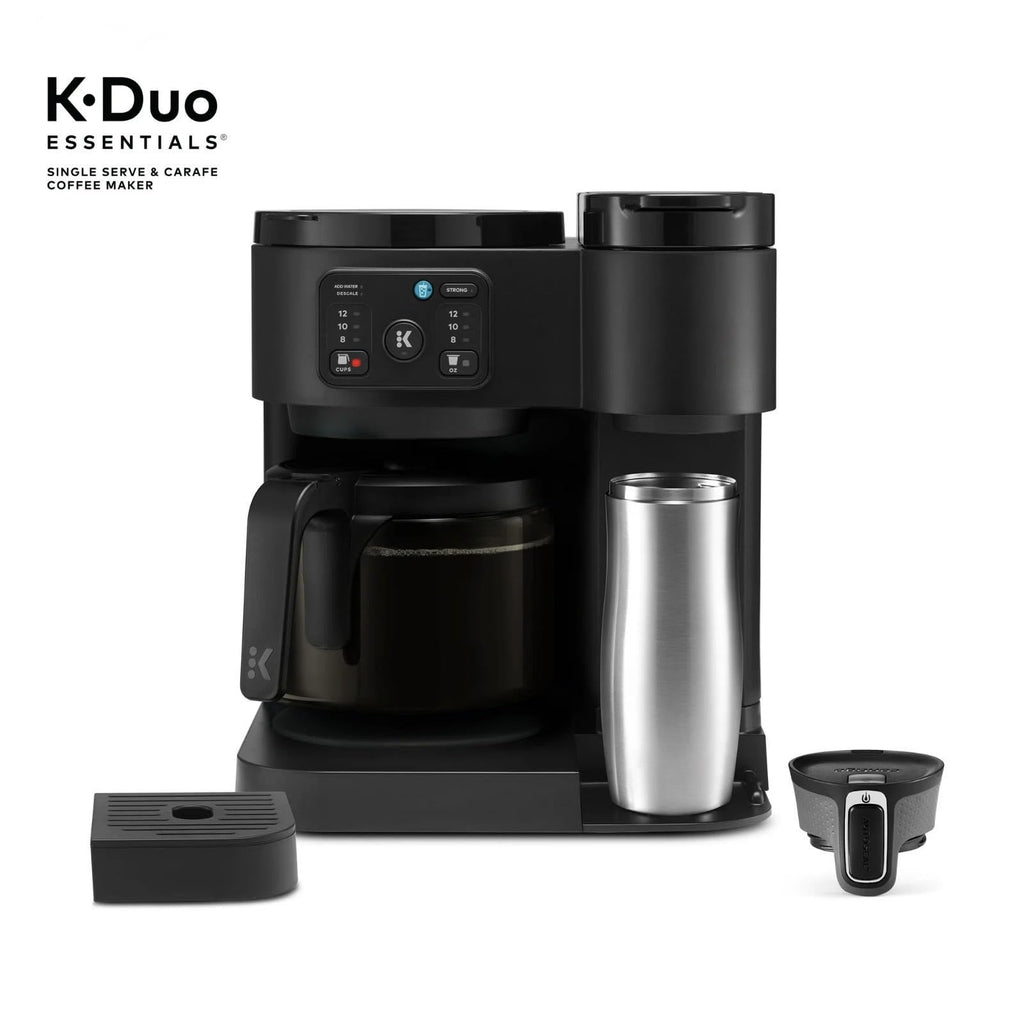 Single-Serve Pod Coffee Maker & Carafe, 72 Oz Reservoir, Black A220