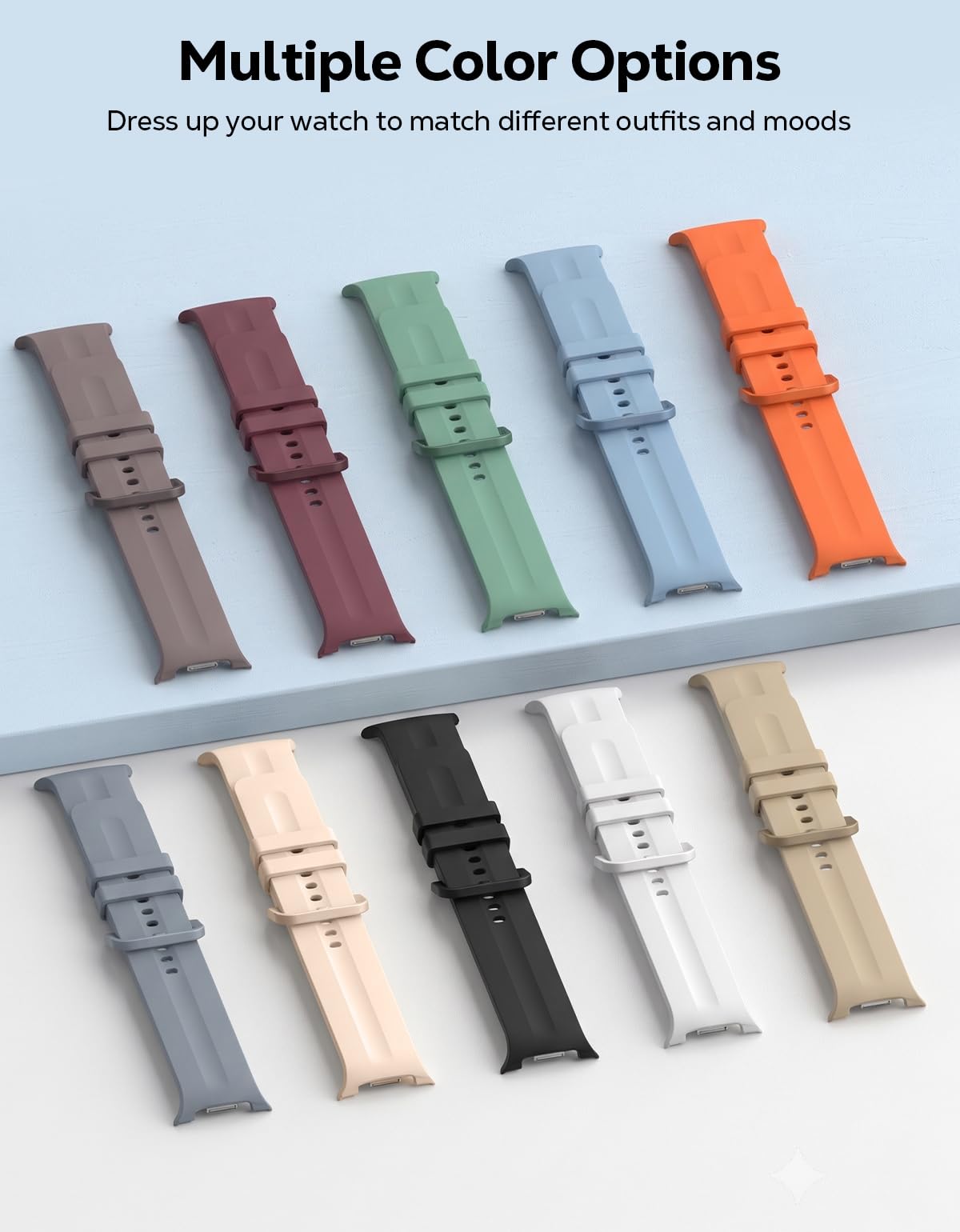 10 Pack Sport Bands E78270