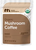 Organic Instant Mushroom Coffee, 14 oz Medium Roast Arabica Q831423