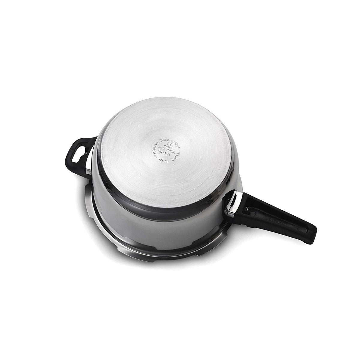5 Liter Stainless Steel Induction Bottom Pressure Cooker Y6919