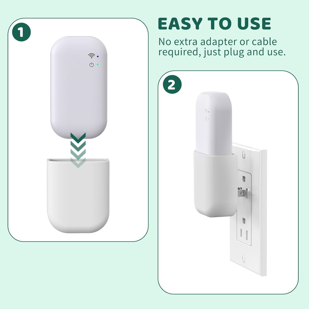 Wall Mount Bracket with Built-in Plug Y71822