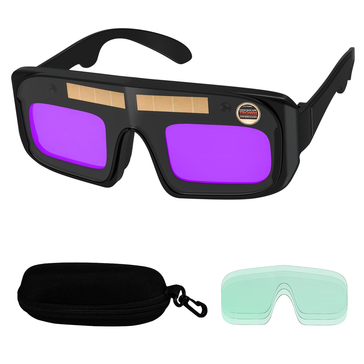 Auto Darkening Welding Glasses E2125
