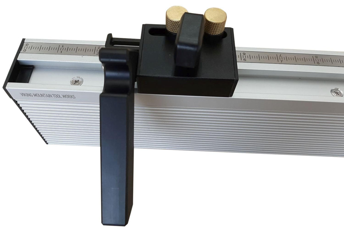 31.5 inch Miter Gauge Fence with Stop and Scale L993626