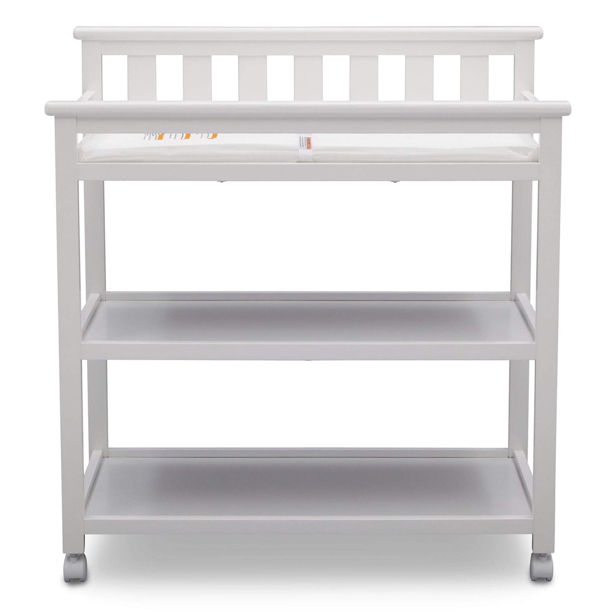 Flat Top Changing Table with Wheels and Changing Pad K610485