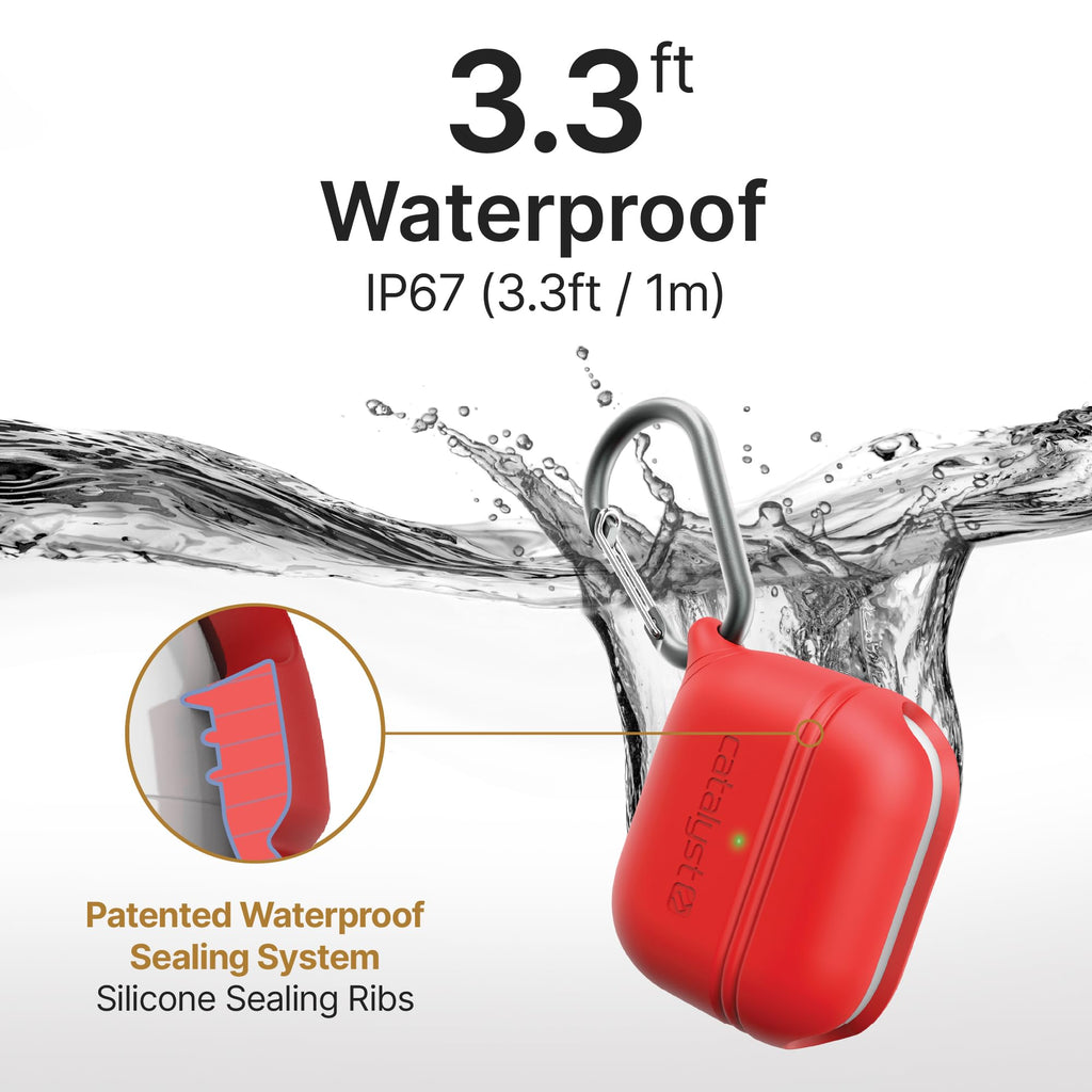 Waterproof AirPods 3rd Generation Case with Carabiner L35030