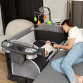 4-in-1 Pack and Play with Bassinet and Changing Table X818