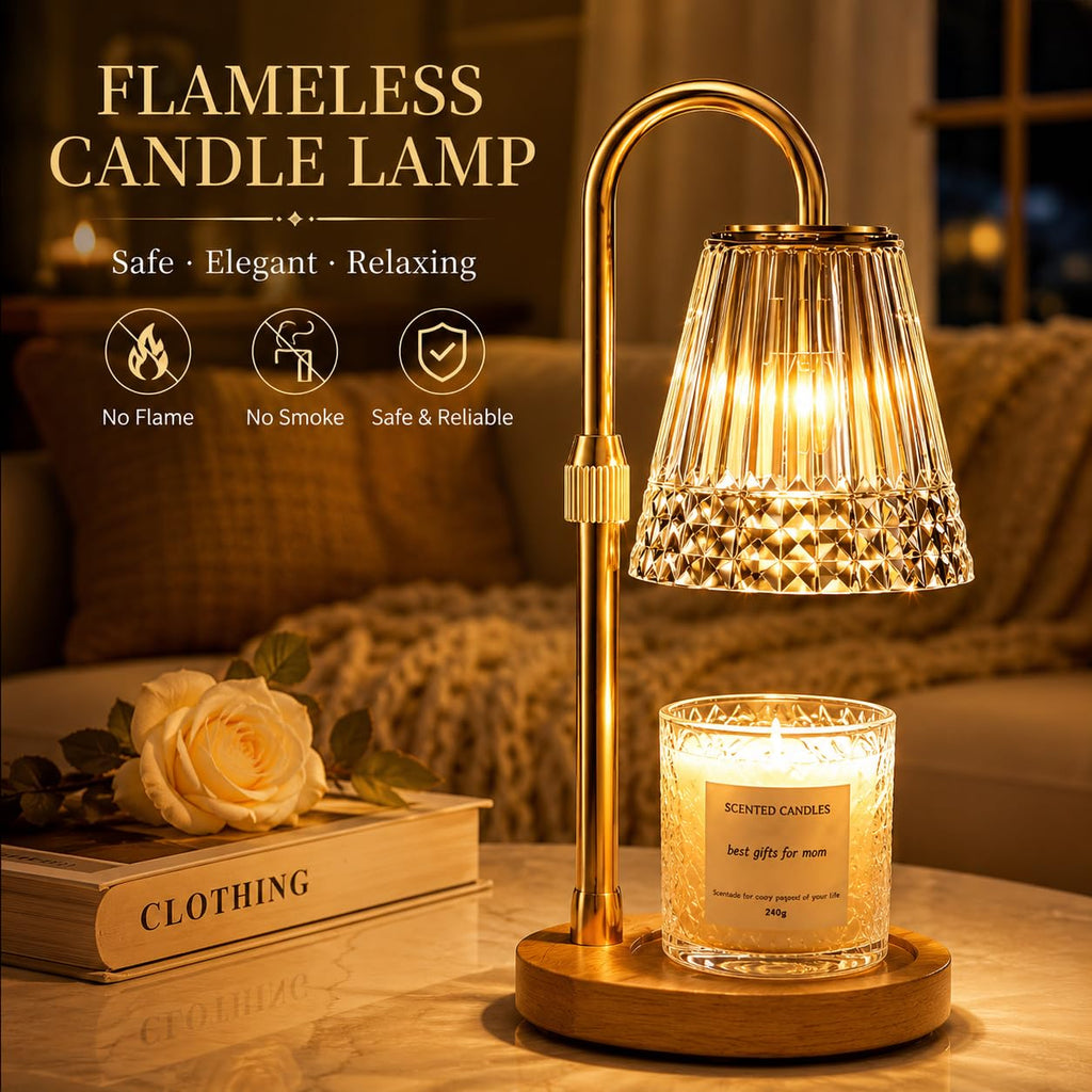 Candle Warmer Lamp 2 Pack with Timer & Dimmer H8745