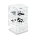 Clear Stackable 3-Drawer Acrylic Organizer W736