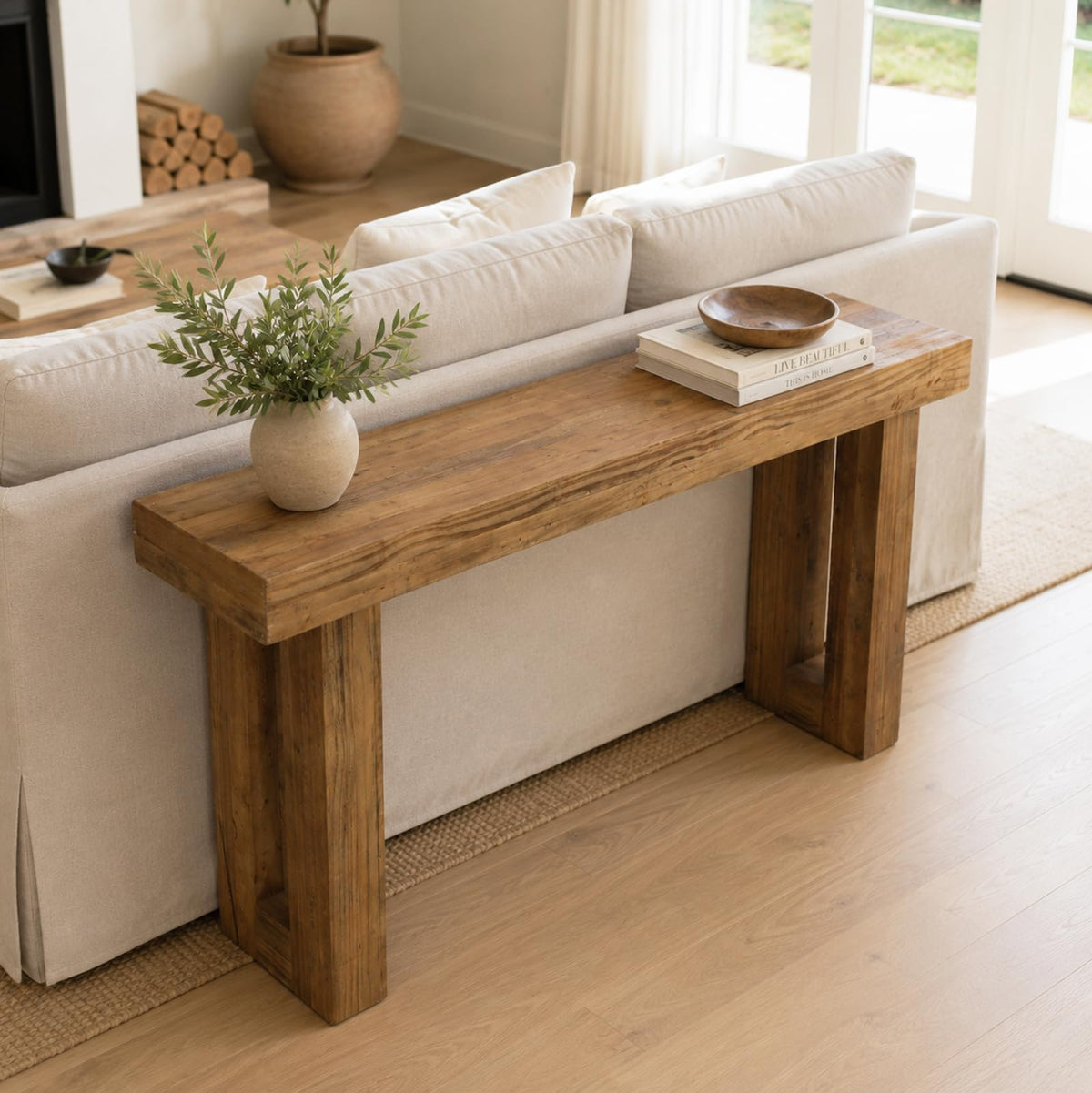 Solid Wood Console Table K63191