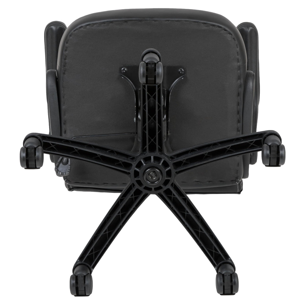 Orange Black Ergonomic Gaming Chair with Flip-up Arms R5125