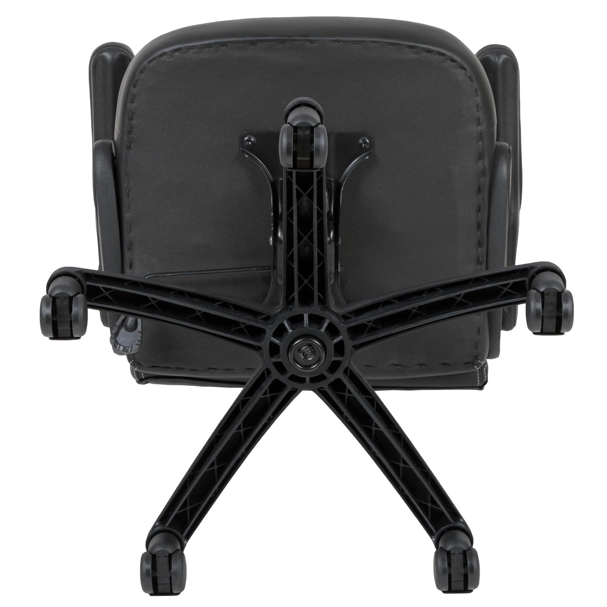 Orange Black Ergonomic Gaming Chair with Flip-up Arms R5125