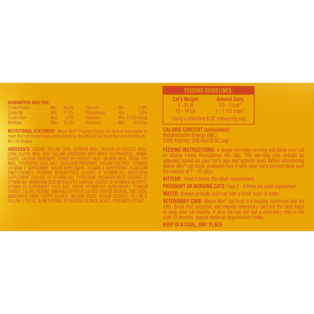 Original 3.15-Pound Cat Food N6030