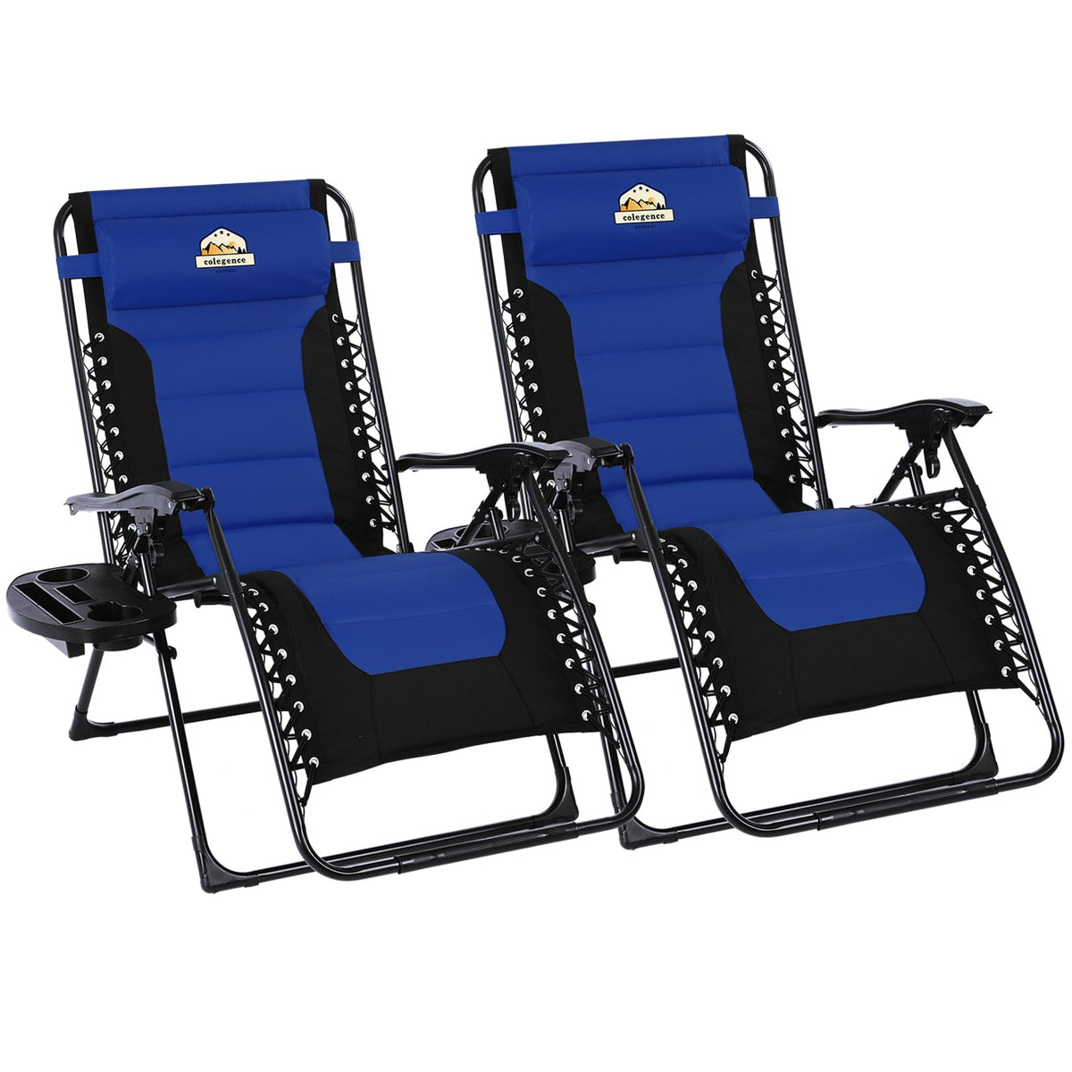 Oversized Zero Gravity Chairs Set of 2 E572