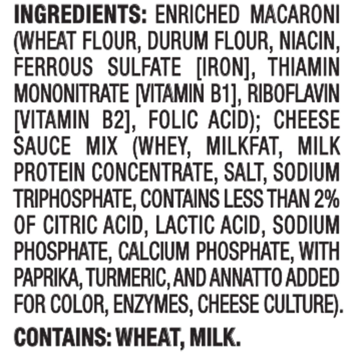Macaroni & Cheese Dinner 24 ct 7.25 oz L625
