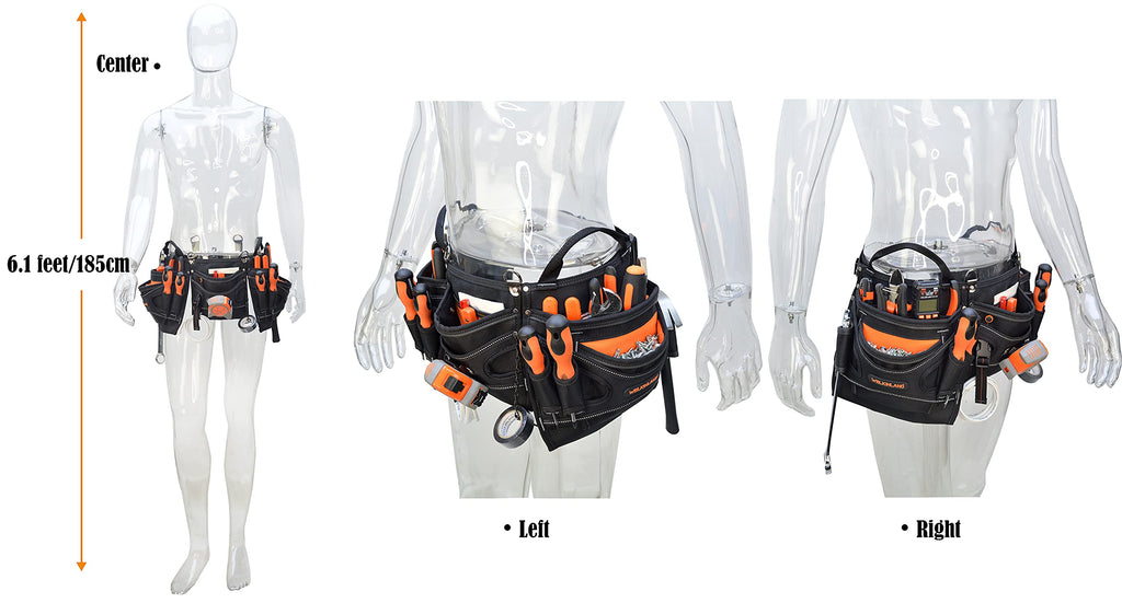 Heavy-Duty 18-Pocket Tool Belt E683