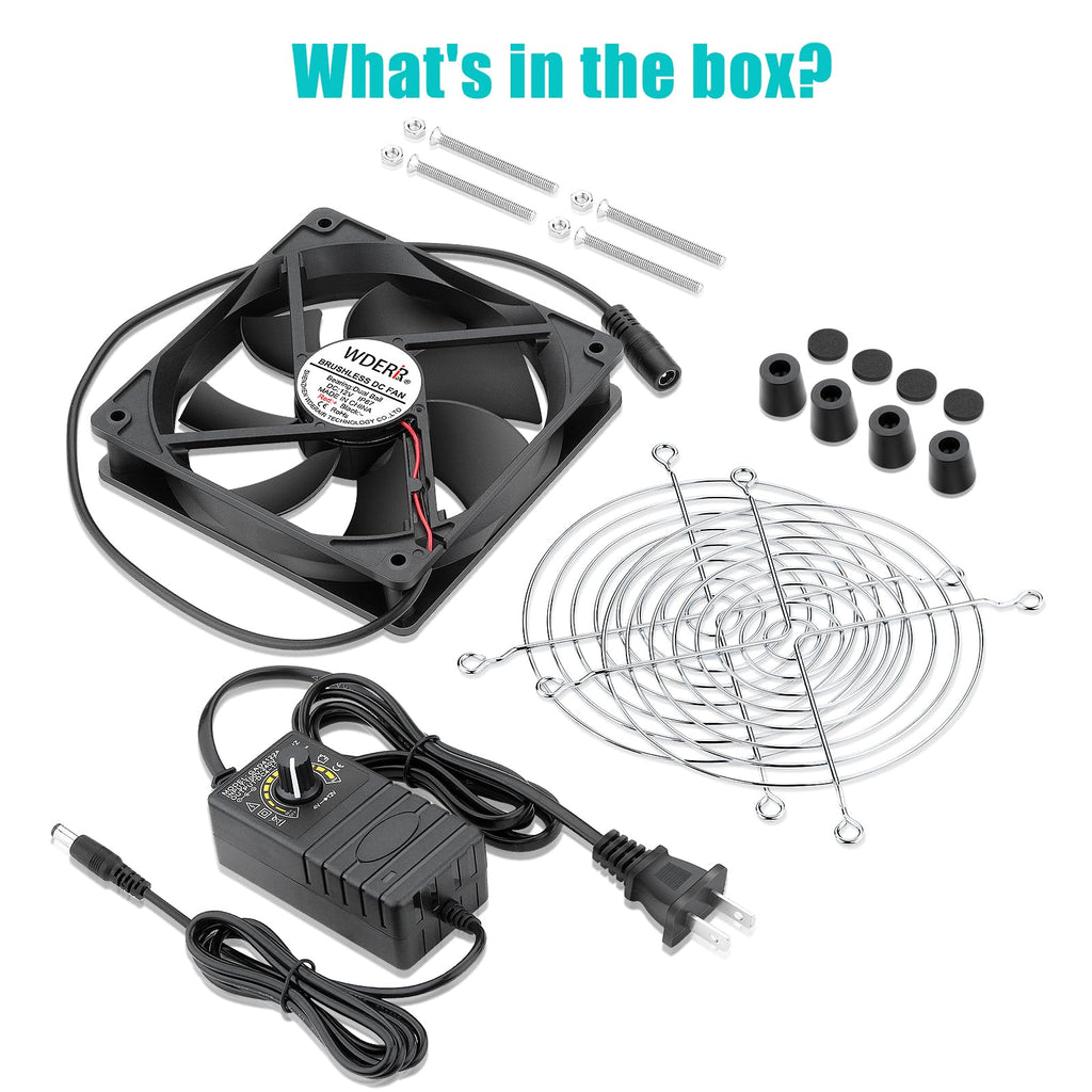 120mm x 25mm IP67 Waterproof Cooling Fan O683015