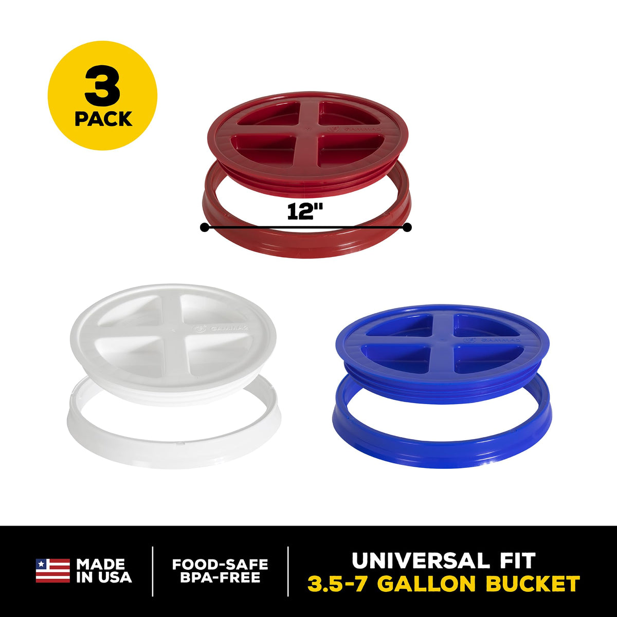 Red White and Blue 3pk Combo W16858