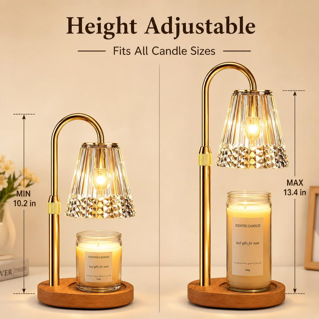 Candle Warmer Lamp 2 Pack with Timer & Dimmer H8745