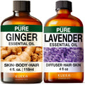 Ginger Hair Oil & Lavender Diffuser Essential Oil Set 2x4 fl oz U924388