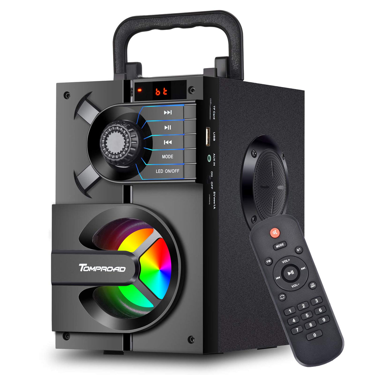 Portable Bluetooth Speaker with Subwoofer O8916