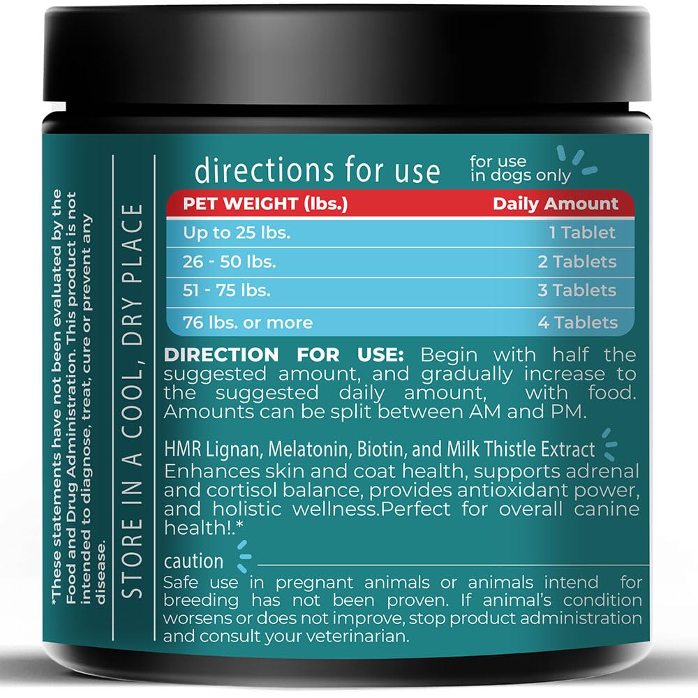 Melatonin, Biotin & Milk Thistle Complex for Dogs P2780