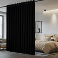 Black Room Divider Curtain 7' x 8.3' 1 Panel J6934