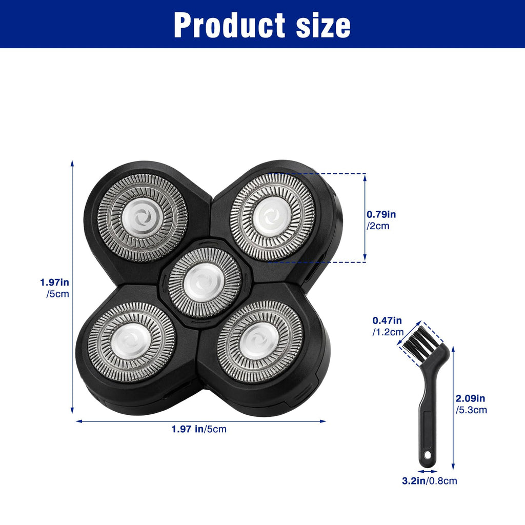 5 Pack Replacement Blades for Electric Razor S5950