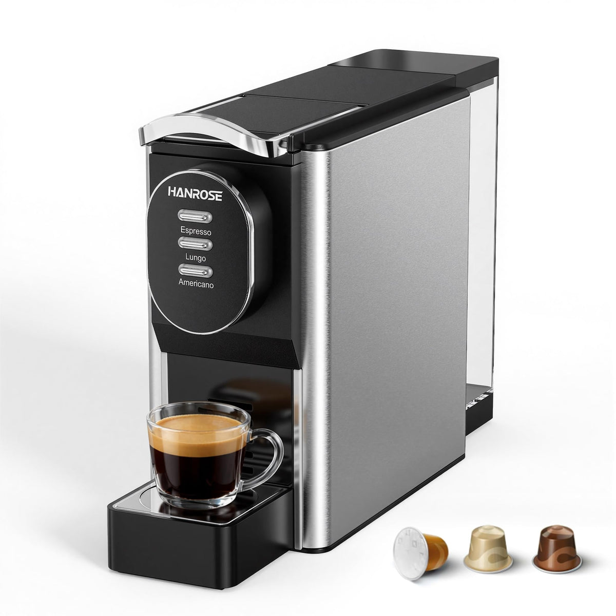 Stainless Steel 20 Bar Espresso Machine B217
