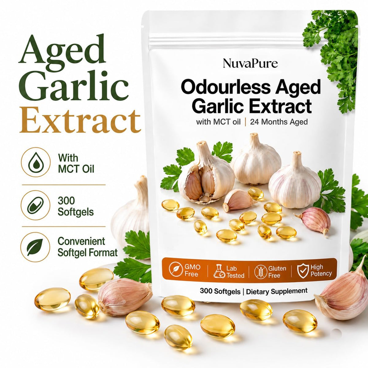 Aged Garlic 300 Softgels C71058