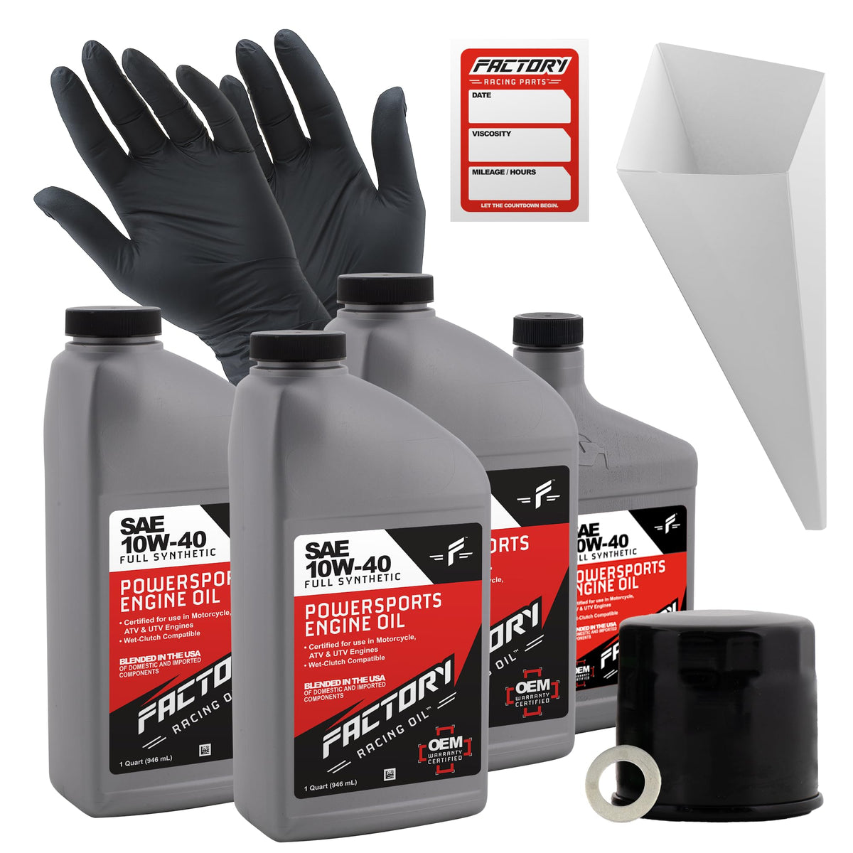 Oil Change Kit compatible with Suzuki DL1000 GSX-R1000 T9950