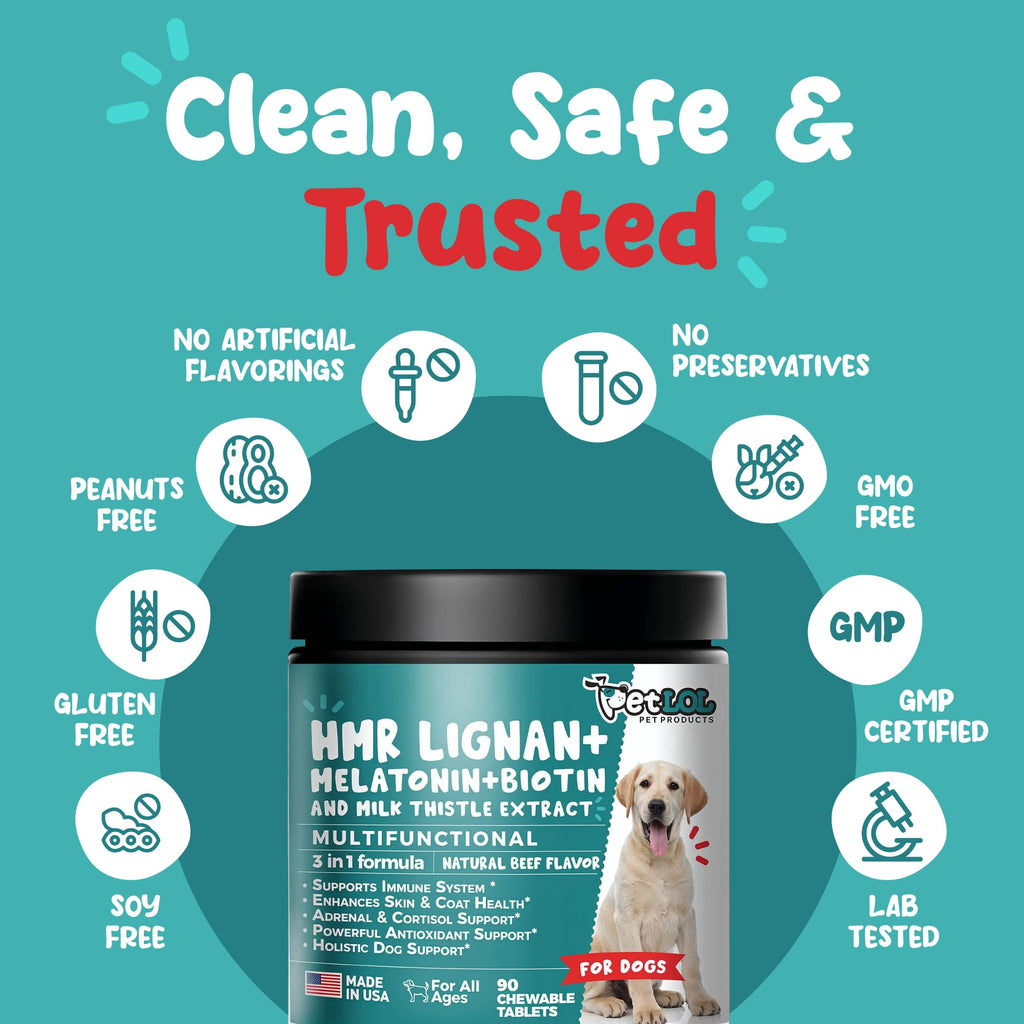 Melatonin, Biotin & Milk Thistle Complex for Dogs P2780