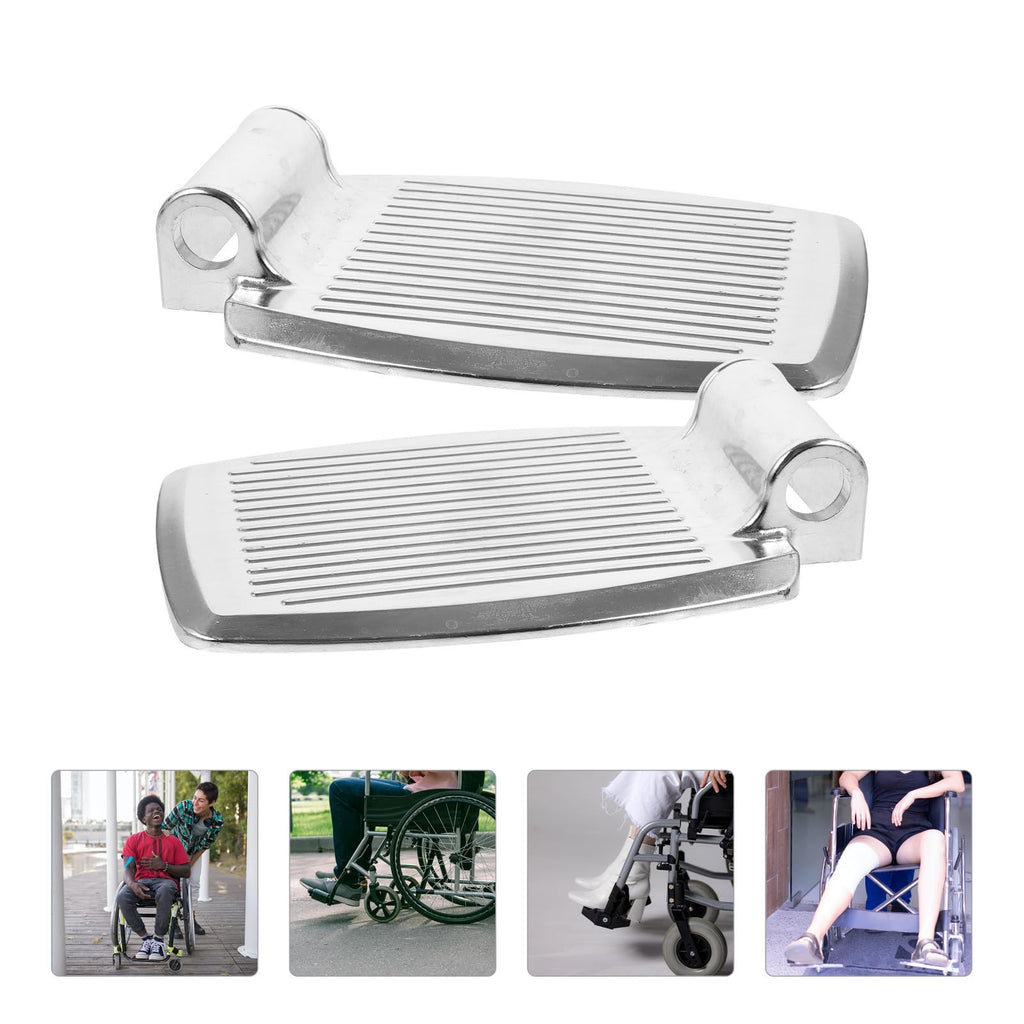 Heavy-Duty Aluminum Alloy Wheelchair Footrest Pair U13917