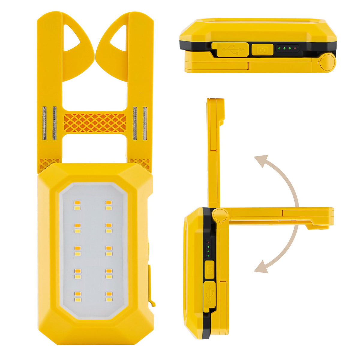 Rechargeable Magnetic LED Work Light 2.5W 1,500 Lumens F74345