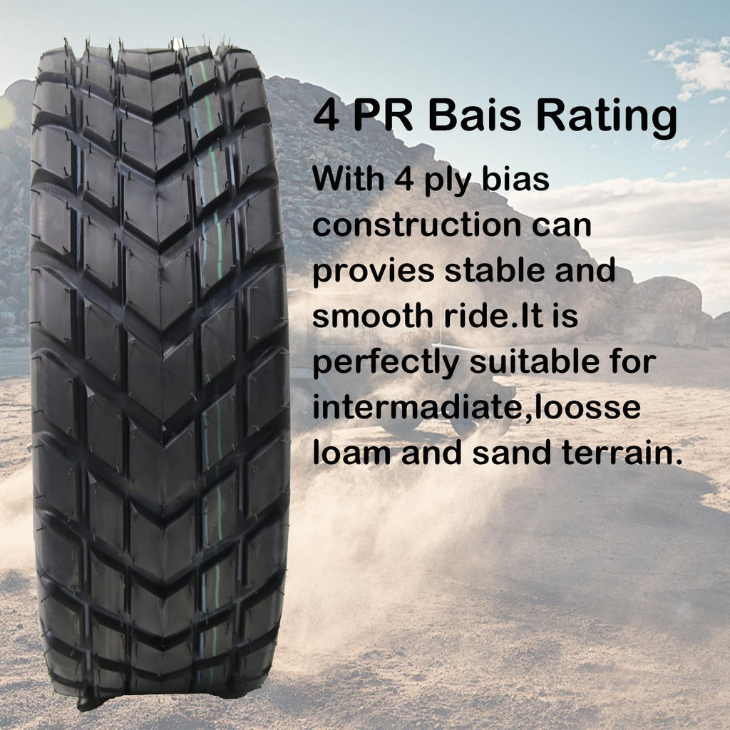 Set of 2 Off-Road 19x7-8 ATV/UTV Tires E69087