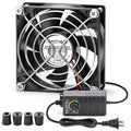 80mm 12v Small Computer Fan with AC Plug R128