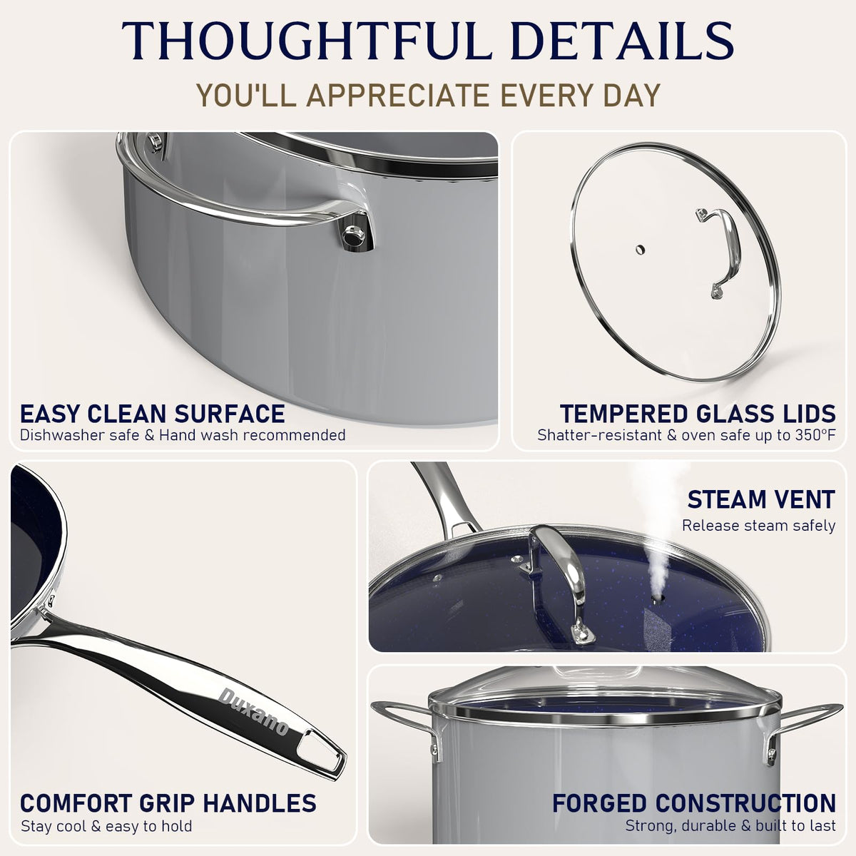 14 Pc Non Stick Ceramic Cookware Set Y5504